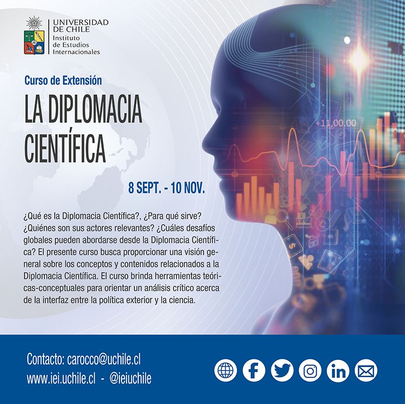 Public University Course in Science Diplomacy; starting 8 September (Spanish only)