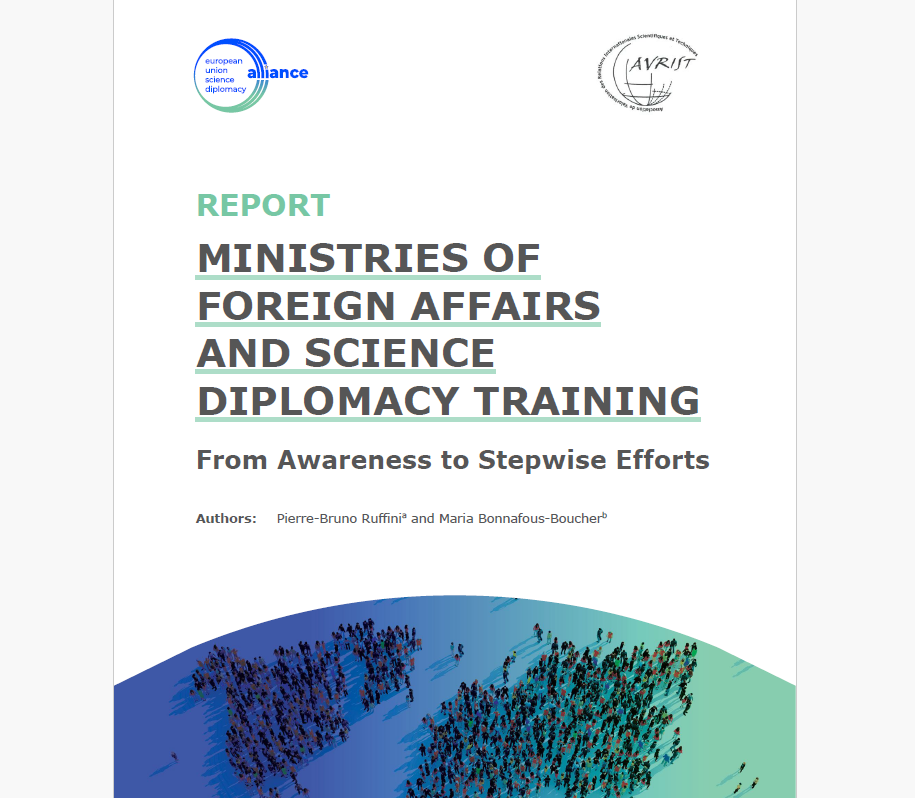 New Report on Science Diplomacy Training in Ministries of Foreign Affairs released (AVRIST/Alliance)