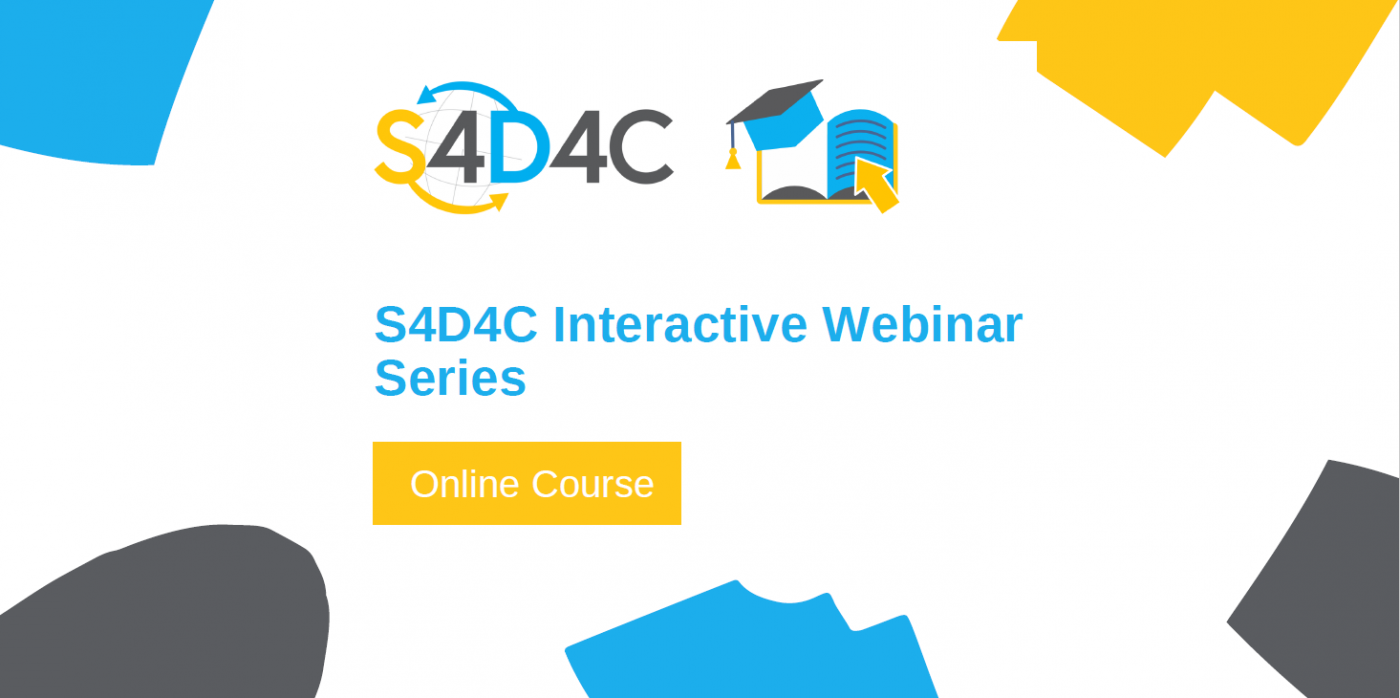 S4D4C Interactive Webinar