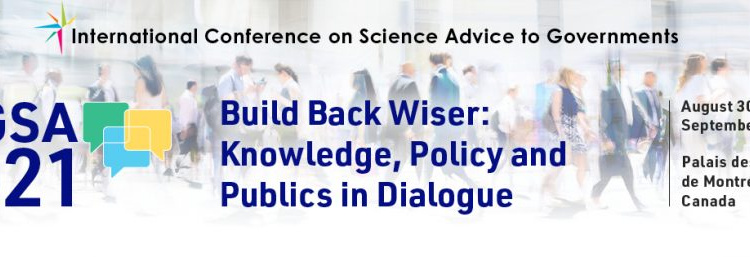 EU Science Diplomacy Alliance at the 4th International Conference on Science Advice to Governments (INGSA2021)