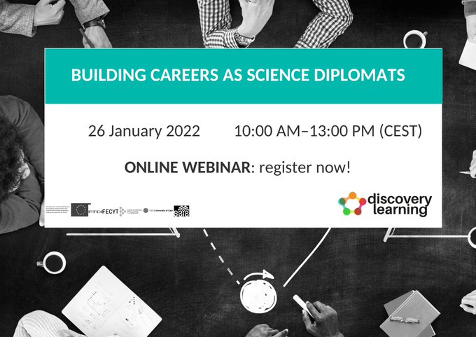 Webinar Building careers as science diplomats