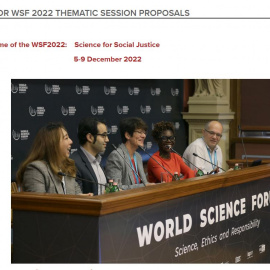 World Science Forum: Call for Thematic Session Proposals