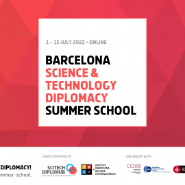 Science and Technology Diplomacy Summer School in Barcelona