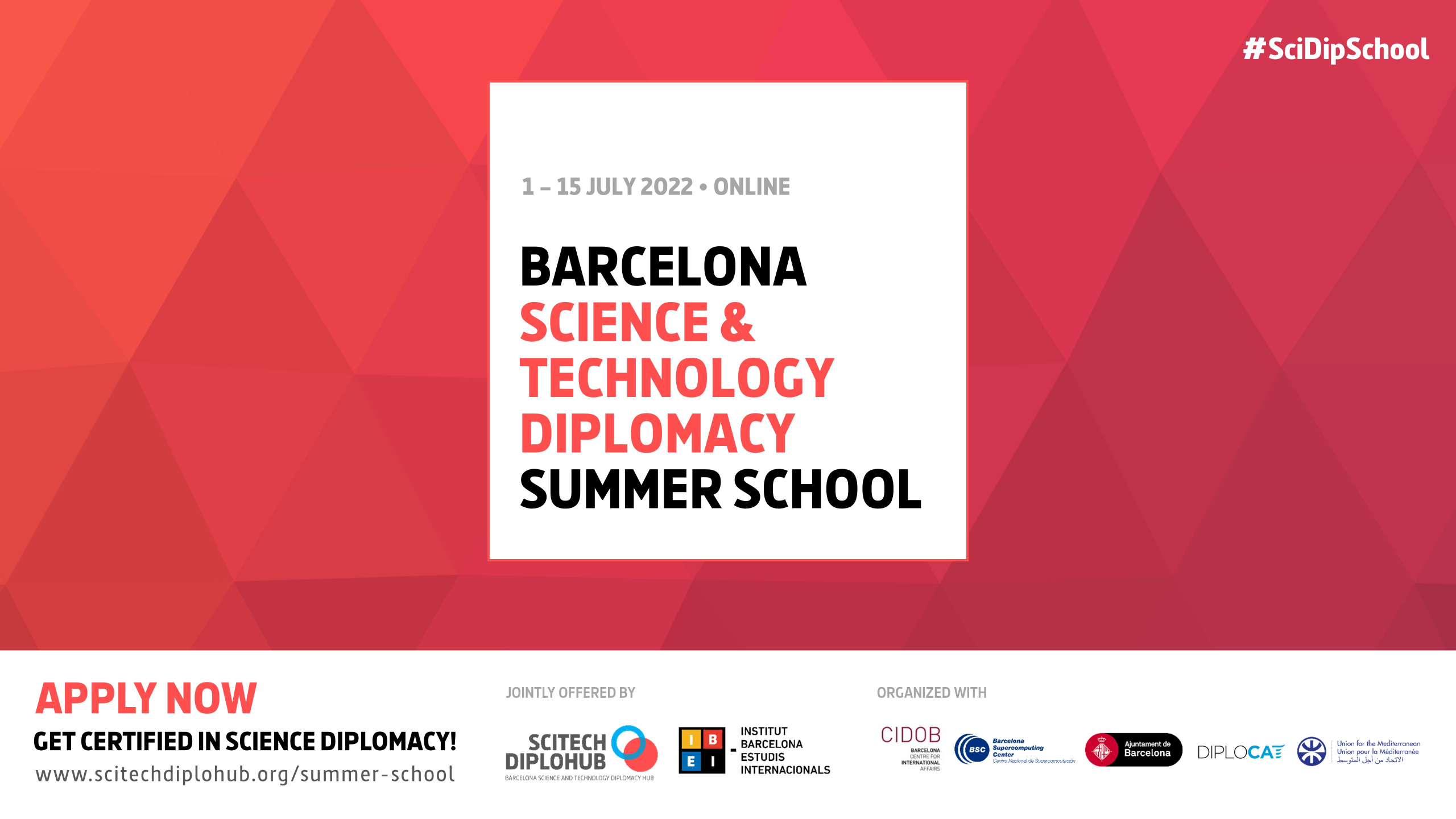 Science and Technology Diplomacy Summer School by SciTech DiploHub