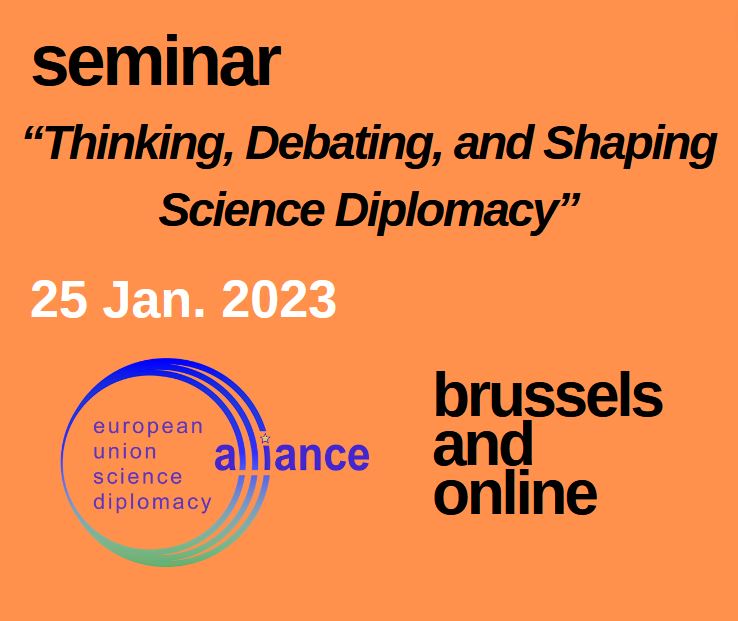 Seminar: “Thinking, Debating, and Shaping Science Diplomacy”