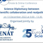 Onsite & Online Conference on Science Diplomacy between Scientific Collaboration and Realpolitik.