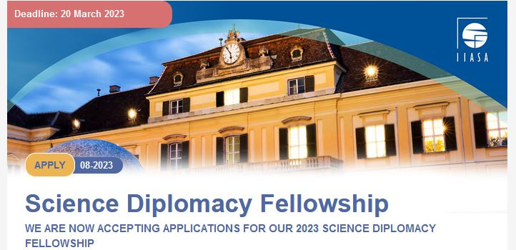 IIASA Science Diplomacy Fellowship 2023