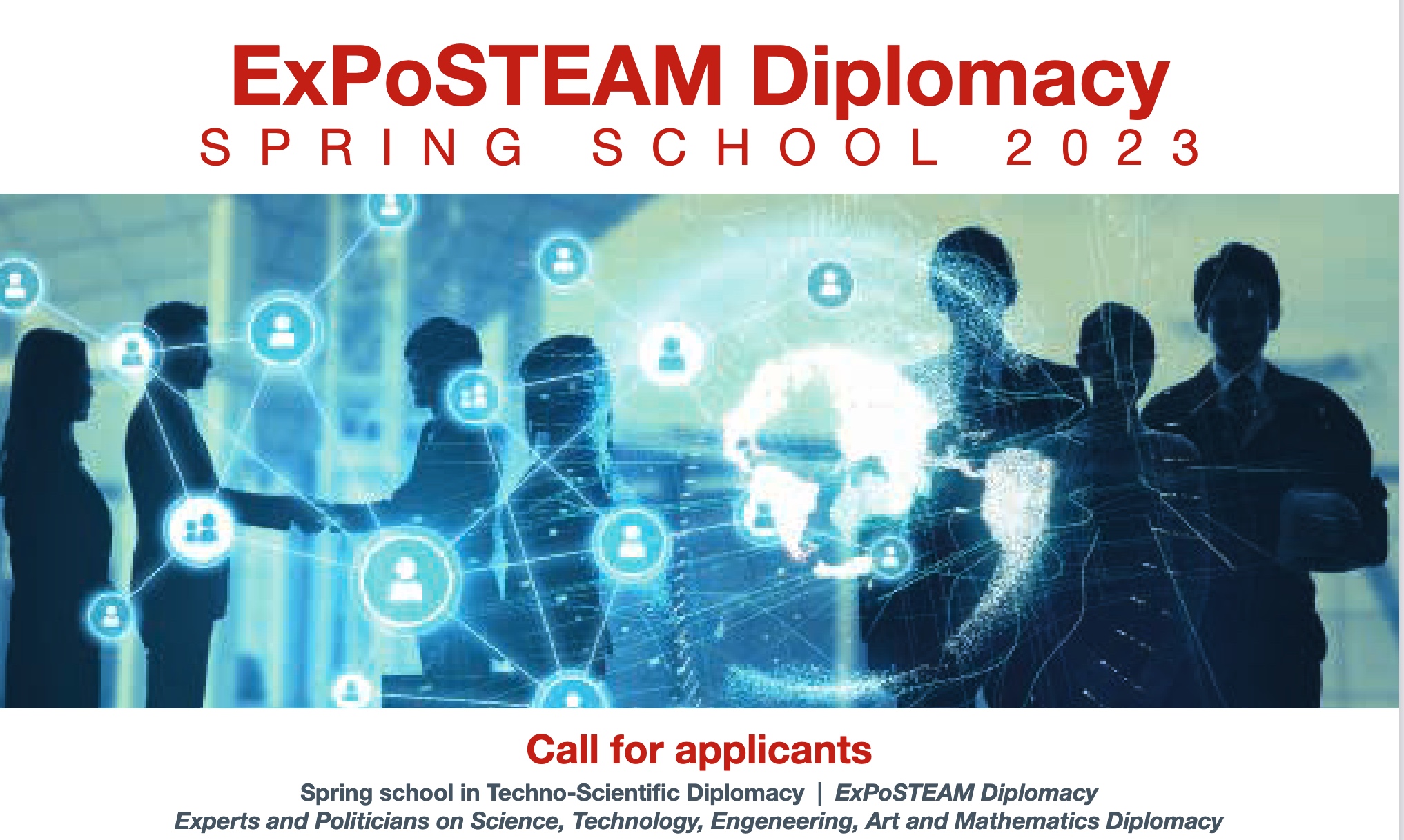 ExPoSTEAM Spring School in Techno-Scientific Diplomacy