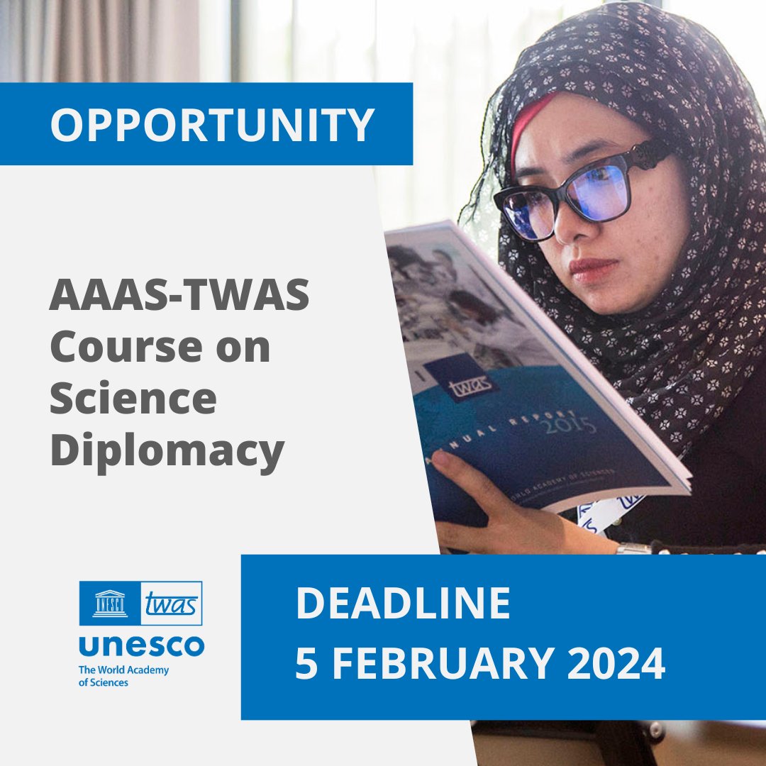 AAAS-TWAS Course on Science Diplomacy
